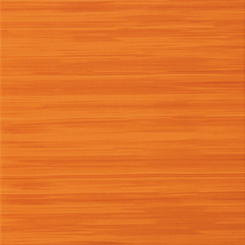 Wave Orange Bodenfliese