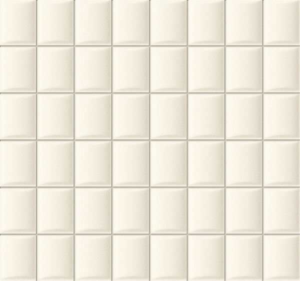 Elementary White Wandmosaik