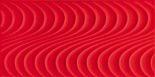 Wave Red A Wandfliese