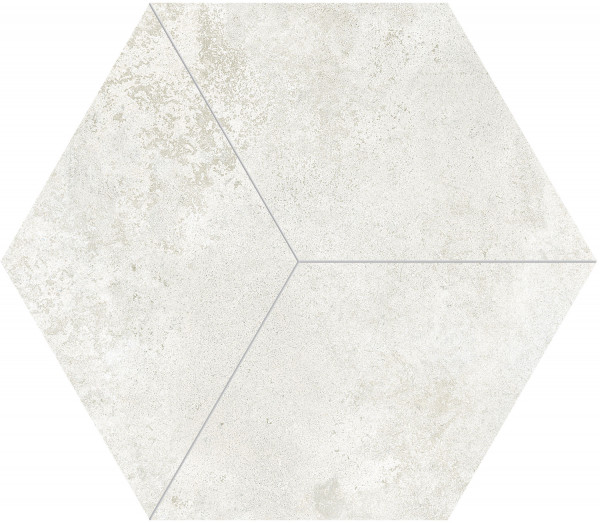 Feinsteinzeug Mosaik Torano Hex 1 343x297 mm