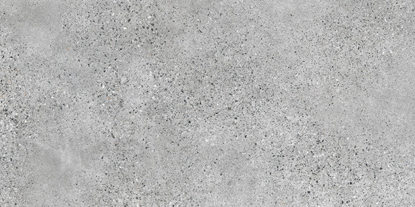 Feinsteinzeug Bodenfliese Terrazzo Grey MATT 1198x598 mm