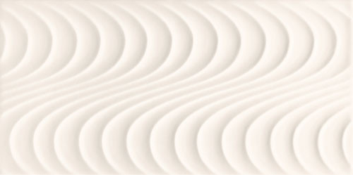 Wave White A Wandfliese