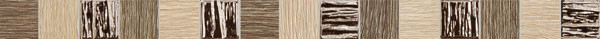 Warmes Klima Biloba Brown Wandbordüre 39x608mm