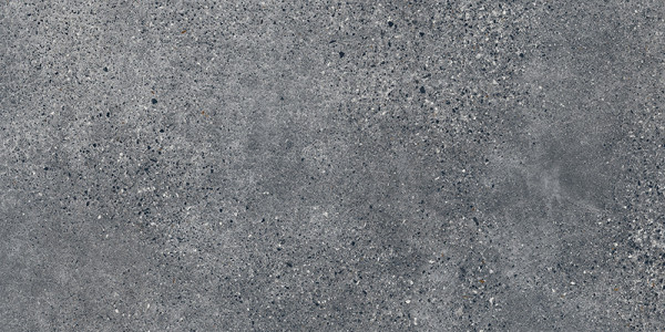 Feinsteinzeug Bodenfliese Terrazzo Graphite MATT 1198x598 mm