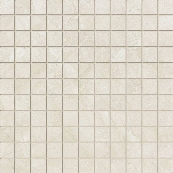 Obsydian White Wandmosaik 298x298 mm