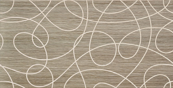 Warmes Klima Biloba Modern Wanddekor 308x608mm