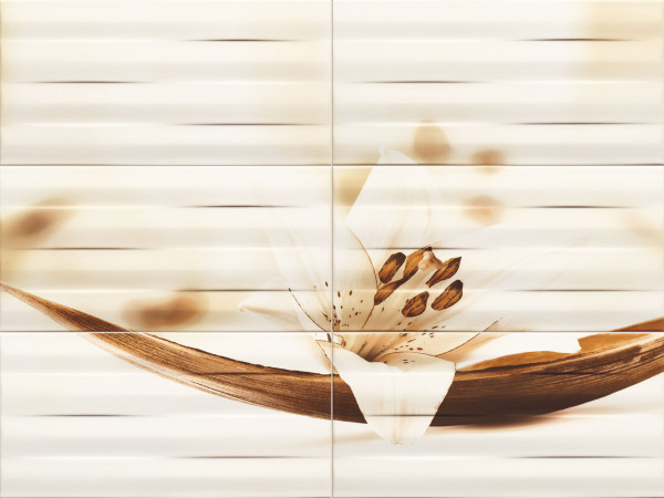 Maxima Brown 2 Wanddekor 898x673 mm